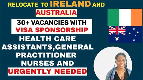 nurse visa sponsorship jobs australia.